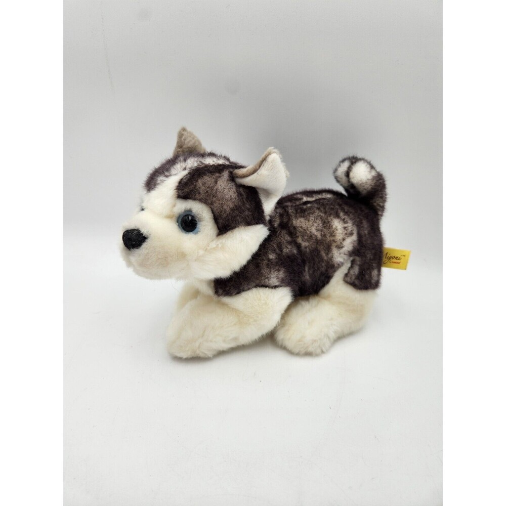 Miyoni by Aurora Siberian Husky Puppy Dog Wolf Plush 9" Stuffed Animal June 2015